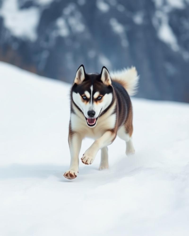Sasha, a Agouti Husky